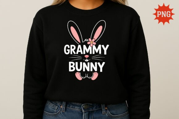 Celebrate Easter with a Touch of Whimsy: The Grammy Bunny Design