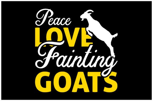 Get Creative with the Peace Love Fainting Goats SVG Design
