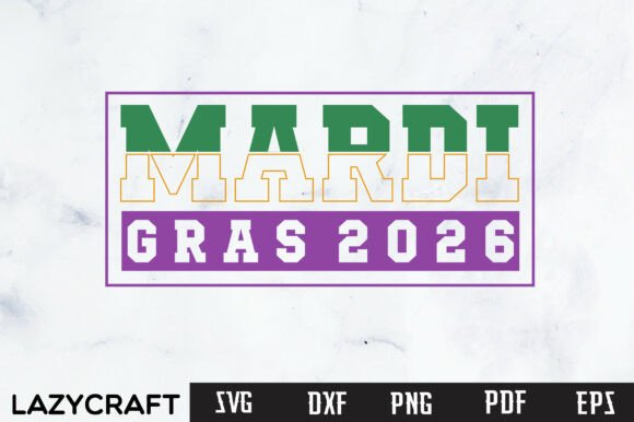 Mardi Gras 2026 Svg Design: Festive Graphics for Your Projects