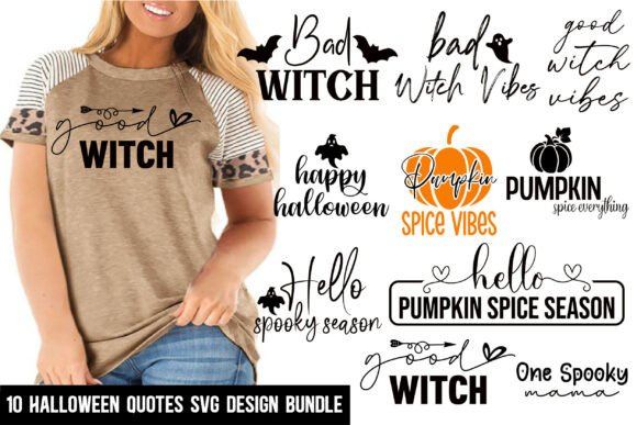 Spooky Design Made Simple: Funny Halloween Quotes SVG Bundle