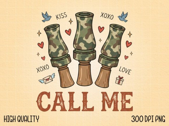 Unleashing Creativity with the Call Me Duck Hunting Design PNG
